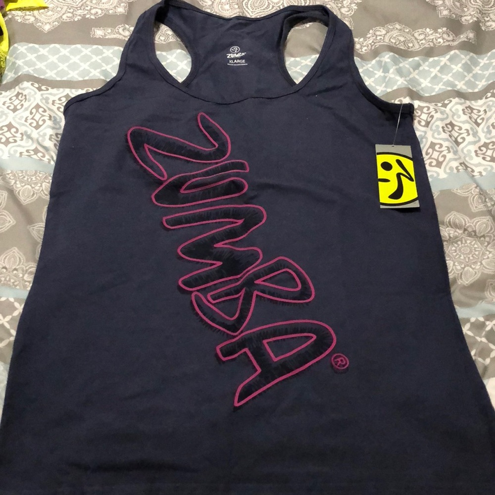 Zumba recerback tack top